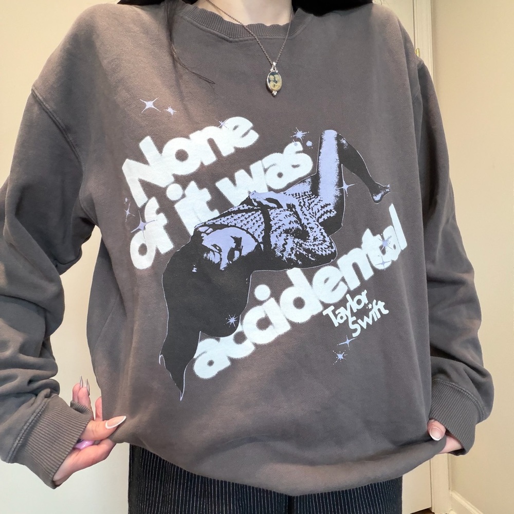 Taylor Swift Midnights Graphic Sweatshirt Medium